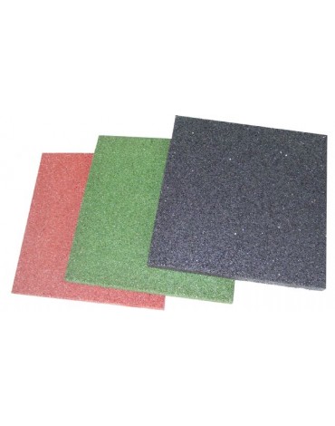 LOSETA DE CAUCHO PARA ZONAS INFANTILES 20 mm VERDE
